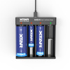 Nabíjačka akumulátorov 4 x Li-ion 3.6V/3.7V XTAR MC4
