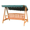 Rojaplast 241/2 EDEN zahradní houpačka dřevěná