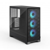 Fractal Pop 2 Air / Midi Tower / Transpar. / Čierna FD-C-POA2A-03