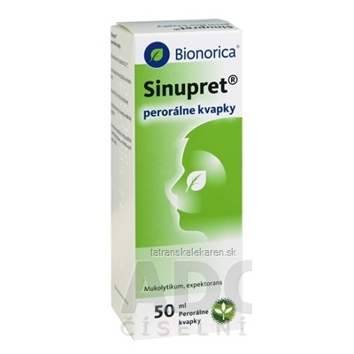 Sinupret gtt por 1x50 ml