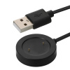 Nabíjecí kabel kwmobile pro Xiaomi Mi Watch Color Sport / S1 Active - Černá (Nabíjecí kabel kwmobile pro Xiaomi Mi Watch Color Sport / S1 Active v provedení černá - praktický ochranný doplněk)