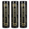 3 kusy Li-Ion článkov Liitokala 18650 3,7V 2200mAh Li-22A