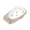 KLUPS Hniezdo pre bábätká Velvet Mouse 80x45cm 82x44x16 biela