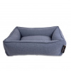Lex & Max Luxusný pelech pre psa Lex & Max Paris 90 x 70 cm | modrý
