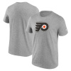 Fanatics Pánske tričko Philadelphia Flyers Primary Logo Graphic T-Shirt Sport Gray Heather Veľkosť: XL