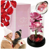 VEČNÁ RUŽA V SKLE LED svietiaca v krabičke DARČEK NA Deň sv. Valentína pre ňu
