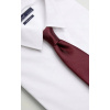 Úzka kravata mango polyester červená (Mango aur burgundsky saténové kravatu textúra o/s)