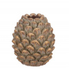 daan kromhout Zlatý antik cementový svietnik šiška Pinecone Gold - 8*8*9 cm - daan kromhout