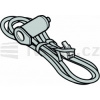 9.75 Optosenzor / vysílač SKS; šedá výplň, IP66; PUR kabel šedý; délka kabelu: 500 mm