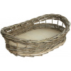 H & D Podnos HD Home Design tácka ratan drevené dno 67 cm