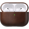 Puzdro na slúchadlá NOMAD Modern Leather Case pre Apple Airpods Pro 3, hnedé