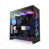 Skrinka NZXT H9 FLOW RGB Midi Tower čierna