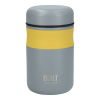 Termo obedár Built Stylist 490ml Food Flask Sivo žltý