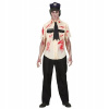 Zombie oblečenie policajt Halloween XL