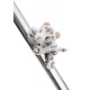 NICI GREEN Magnetka sněžný leopard Eleni Snowbell, 12 cm
