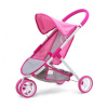 Detský golfový kočík pre bábiky Milly Mally Susie Prestige Pink ružová