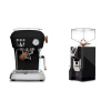 Ascaso Dream PID, Dark Black + Eureka Mignon Perfetto, CR black