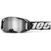 100% ARMATIC Goggle Black - Mirror Silver Flash Lens
