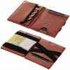 Peňaženka - James Hawk Peňaženka prírodná koža hnedá flip peňaženka - mužský produkt (James Hawk Flip Wallet Leather Slim Wallet)