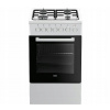 Kombinovaný sporák (plynový a elektrický) Beko FSM52120DW Biely
