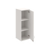 Policová skriňa Strong, zámok, P, horná, 40x115,2x40 cm, biela/biela - 1 kus - 1 KS - áno - 2 - 60 mesiacov - 1x plné - pravá - nadstavba - Hobis - Biela - Strong - 40 cm - 115.2 cm - 40 cm - 28.06 ki