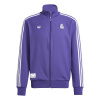 adidas Real Madrid Terraces Icon Tracksuit Top Unity Purple L