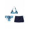 Detské plavky - Bonprix Two -kus outfit. 146 Navy Blue, modrá (Plavky _/ 146 b.p.c _vg m41)