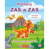 Nalepuj ZAS a ZAS - Dinosauři / Dinosaury - snímatelné / snímateľné samolepky (CZ/SK vydání)