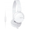 Sony MDR-ZX110AP, bílá MDRZX110APW.CE7