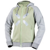 iXS Women's hoodie iXS RAPID 1.0 X2-343605 light green-cool grey DL