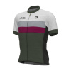 ALÉ Cyklistický dres s krátkym rukávom - OFF ROAD - GRAVEL CHAOS - šedá M