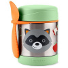 SKIP HOP Zoo Termoska na jedlo s lyžičko/vidličkou Mýval 325 ml, 3r+