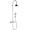 AXOR Citterio Showerpipe nástenný sprchový systém s termostatom, horná sprcha 1jet priemer 180 mm, ručná sprcha 3jet, chróm, 39670000