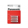 PANASONIC Red Zinc AAA 4ks 00163698