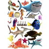 CUKROVÁ TLAČ jedlý obrázok na tortu Cukrová hmota RYBKA NEMO DORY RYBY SADA 82