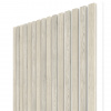 WALL CONCEPT akustický panel Moonlight, biely filc + MDF, 2750x604x21 mm, 1,66 m2