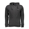 Sergio Tacchini mikina so zipsom čierna, Čierna, S, M, L, XL, 2XL