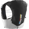 Salomon ADV Skin 12 Race Flag Set black white běžecká vesta Velikost: XS