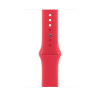 Apple 45mm červený Sport Band - S/M