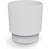 Prosperplast Kvetináč plast biely 13,8 x 12,8 x 13,8 cm