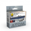 AMMO by MIG Jimenez ATOM WWII US Navy Ships Basic Colors Set