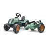FALK Šliapací traktor 1054AB Farm Lander s vlečkou zelený