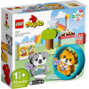 LEG LEGO DUPLO Moje prvé šteniatko a mačiatko na batérie Zvuk 10977 STAVEBNICE