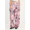 Nohavice adidas Originals Sat Cargo Pants ružová farba, široké, vysoký pás, KC8809 25