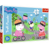 TREFL Puzzle Prasátko Peppa: Aktivní den MAXI 24 dílků