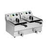 Elektrická fritéza - 2 x 9 l - Royal Catering - 230 V RCPSF 18ETH