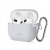 Tech-protect obal / puzdro pre Apple AirPods 3 - sivý