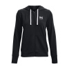 Dámska Mikina UNDER ARMOUR RIVAL TERRY FZ HOODIE 1369853-001 – Čierna