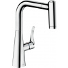 Hansgrohe Metris, drezová batéria s výsuvnou spŕškou, chrómová, HAN-14834000
