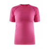 Spodná bielizeň s krátkym rukávom Craft Core ružová veľ. M